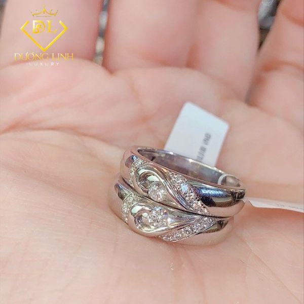 Nhẫn Cưới Cặp Kim Cương – N646-72